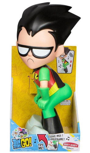  Spin Master DC Teen Titans Go! Booty Scooty Robin Dancing with Sound Figure 
