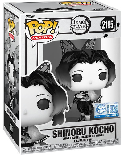 Funko Pop! Animation Demon Slayer 2195 Shinobu Kocho Sumi-Ink (Entertainment Earth Exclusive)