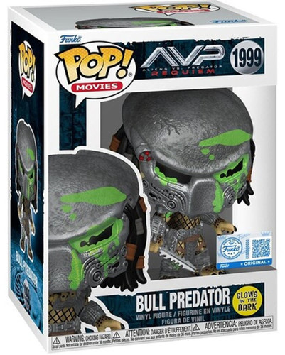 Funko Pop! Movies Aliens vs Predator Requiem 1999 Bull Predator (Alliance Entertainment Exclusive)