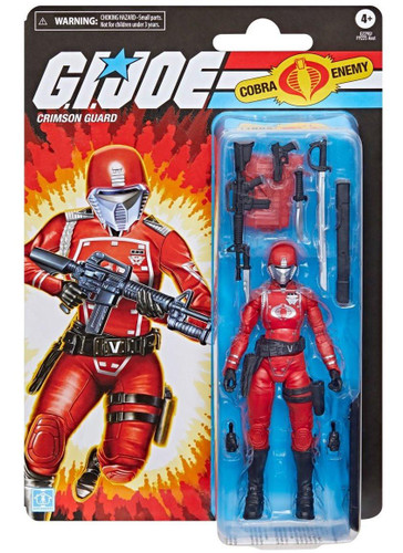  Hasbro G.I. Joe Classified Series Retro Card Crimson Guard 6" Figure 