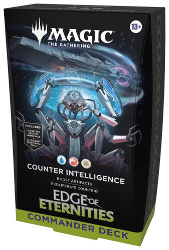 Wizards of the Coast Magic the Gathering Edge of Eternities Counter Intelligence Commander Deck