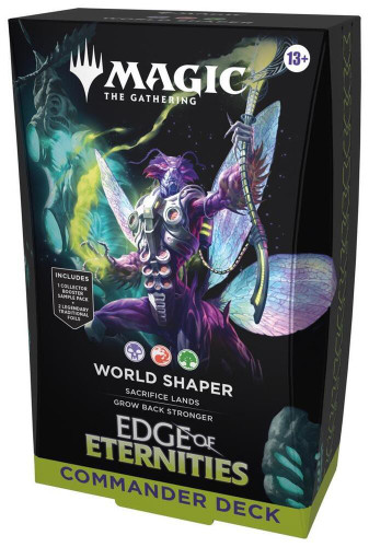  Wizards of the Coast Magic the Gathering Edge of Eternities World Shaper Commander Deck 