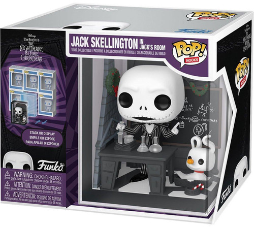  Funko Pop! Nooks Disney The Nightmare Before Christmas Jack Skellington in Jack's Room 