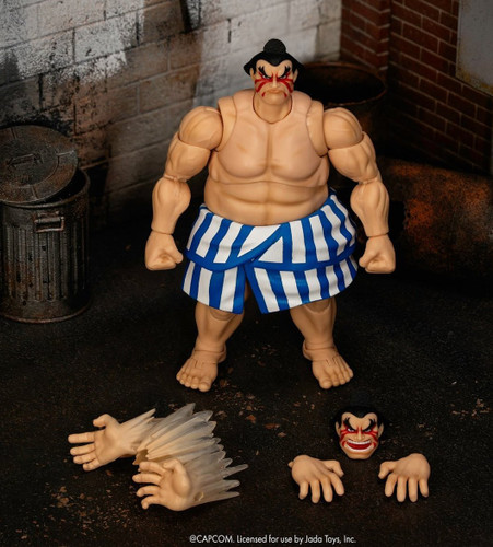 Jada Toys Ultra Street Fighter II E. Honda 1/12 Scale Figure