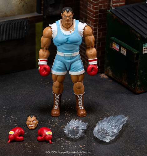 Jada Toys Ultra Street Fighter II Balrog 1/12 Scale Figure