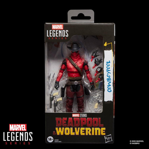  Hasbro Marvel Legends Deadpool & Wolverine Cowboypool 6" Figure 