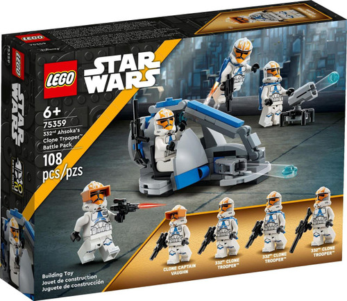  LEGO Star Wars 75359 332nd Ahsoka's Clone Trooper Battle Pack 