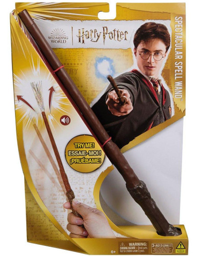 Spinmaster Harry Potter Spectacular Spell Rolepay Wand with Sound 
