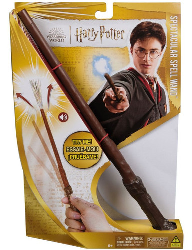 Spinmaster Harry Potter Spectacular Spell Rolepay Wand with Sound