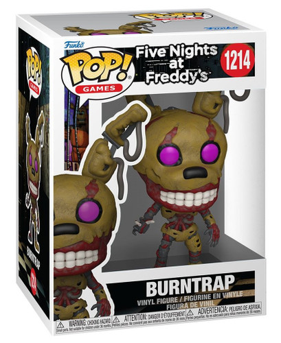 Funko Pop! Games Five Nights at Freddy's 1214 Burntrap