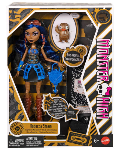 Mattel Monster High Creeproduction Boo-riginal Robecca Steam 10.5" Doll