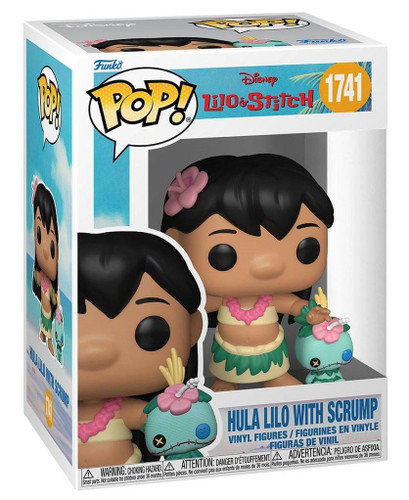  Funko Pop! Disney Lilo & Stitch 1741 Hula Lilo with Scrump 