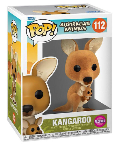  Funko Pop! Australian Animals 112 Kangaroo (Flocked) 