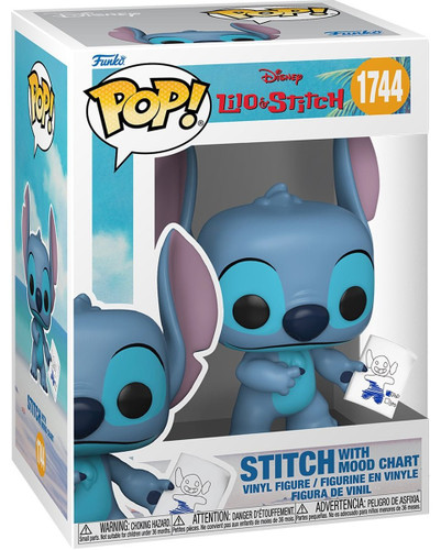 Funko Pop! Disney Lilo & Stitch 1744 Stitch with Mood Chart