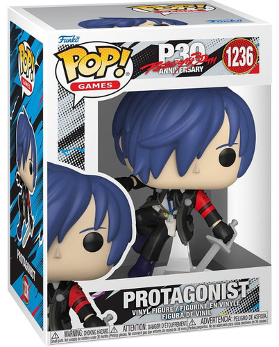  Funko Pop! Games Persona 30th Anniversary 1236 Persona 3 Male Protagonist 