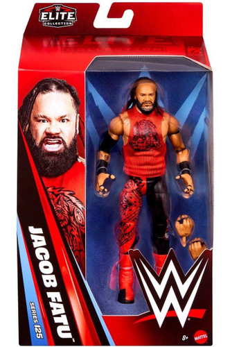  Mattel WWE Elite Collection Series 125 Jacob Fatu 6" Figure 
