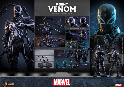 Hot Toys CMS025 Marvel Agent Venom 1/6 Scale Figure