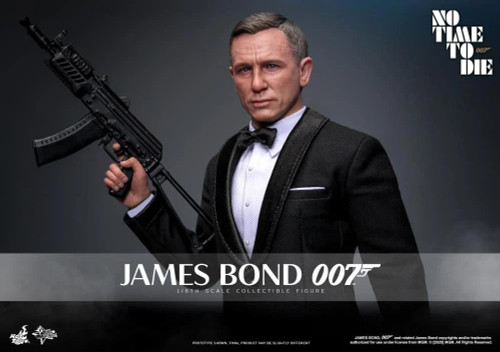 Hot Toys MMS803 007 No Time To Die James Bond 1/6 Scale Figure