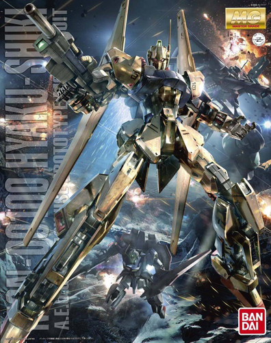  Bandai Mobile Suit Zeta Gundam Hyaku-Shiki Version 2.0 1/100 Scale Master Grade Model Kit 