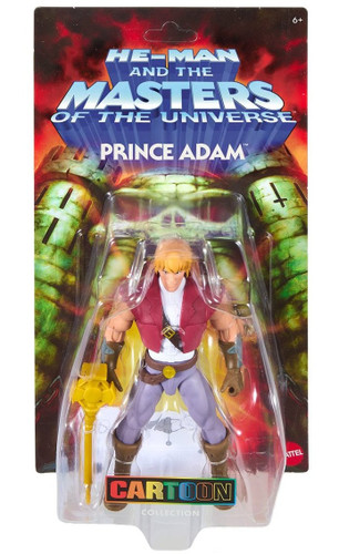 Mattel Masters of the Universe Origins Wave 29 Catoon Collection 200X Prince Adam 5.5" Figure