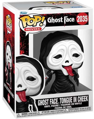  Funko Pop! Movies 2035 Ghost Face Tongue in Cheek 