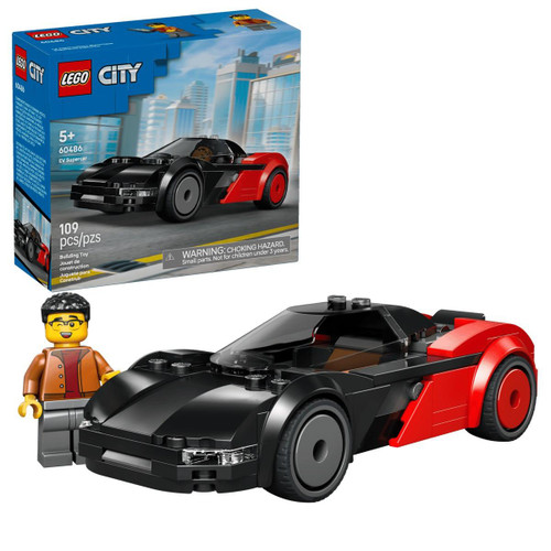  LEGO City 60486 EV Supercar 