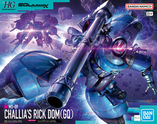 Bandai Mobile Suit Gundam GQuuuuuuX Challia's Rick Dom 1/144 Scale High Grade Model Kit
