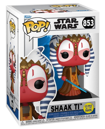 Funko Pop! Star Was The Clone Wars 853 Shaak Ti (Glows in the Dark)