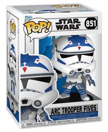 Funko Pop! Star Wars The Clone Wars 851 ARC Trooper Fives