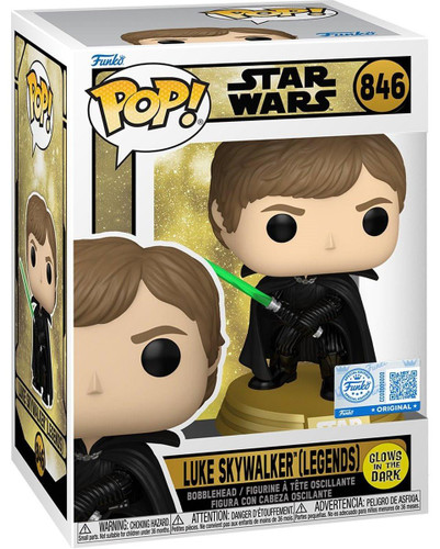  Funko Pop! Star Wars Legends 846 Luke Skywalker (Specialty Series) 