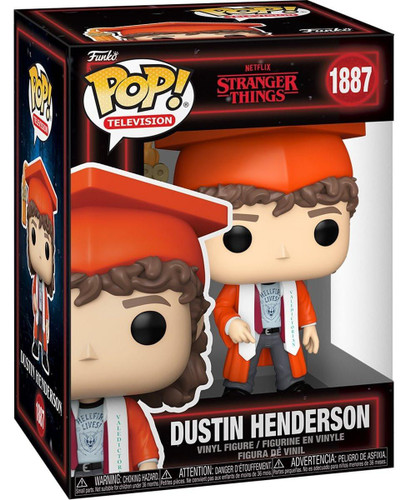  Funko Pop! Television Stranger Things 1887 Dustin Henderson 