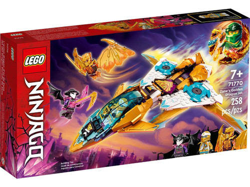  LEGO Ninjago 71770 Zane's Golden Dragon Jet 