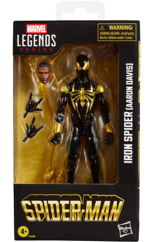  Hasbro Marvel Legends Spider-Man Iron Spider (Aaron Daivs) 6" Figure 