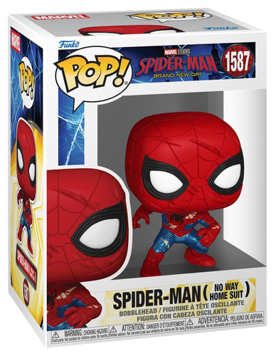 Funko Pop! Marvel Spider-Man Brand New Day 1587 Spider-Man (No Way Home Suit)