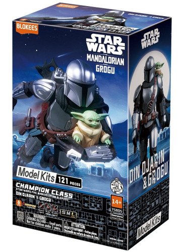 Blokees Star Wars Classic Class CC05 The Mandalorian and Grogu Din Djarin & Grogu Model Kit