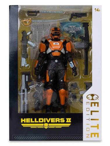  McFarlane Elite Edition #11 Helldivers CE-25 Trench Engineer 7" Figure 
