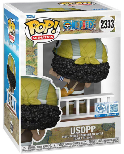  Funko Pop! Animation One Piece Straw Hat Pirates 2333 Usopp (Entertainment Earth Exclusive) 
