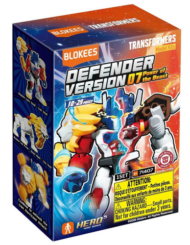 Blokees Transformers Defender Version 07 Power of the Beast Model Kit Blind Box Single