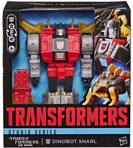  Hasbro Transformers Studio Series 86 Leader Class The Transformers The Movie Dinobot Snarl 