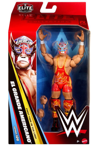 Mattel WWE Elite Collection Series 126 El Grande Americano 6" Figure