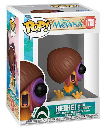  Funko Pop! Disney Moana 2 1768 Hei Hei with Coconut 