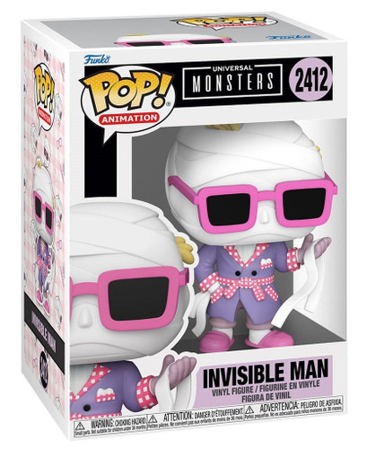 Funko Pop! Animation Universal Monsters Anime 2412 Invisible Man