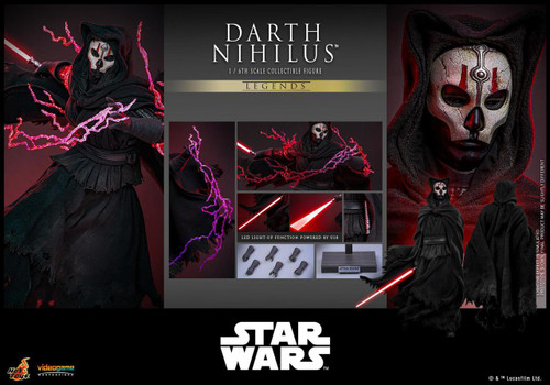  Hot Toys VGM72 Star Wars Darth Nihilus 1/6 Scale Figure 
