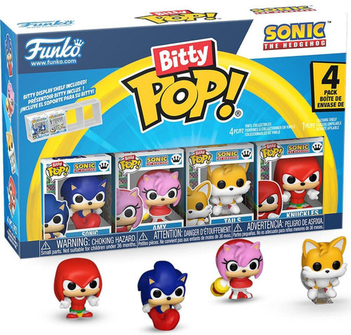  Funko Bitty Pop! Sonic the Hedgehog Mini-Figure 4-Pack 