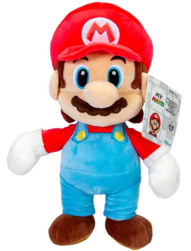 Simba Toys Super Mario Bros. My First Mario 9" Infant Plush Doll