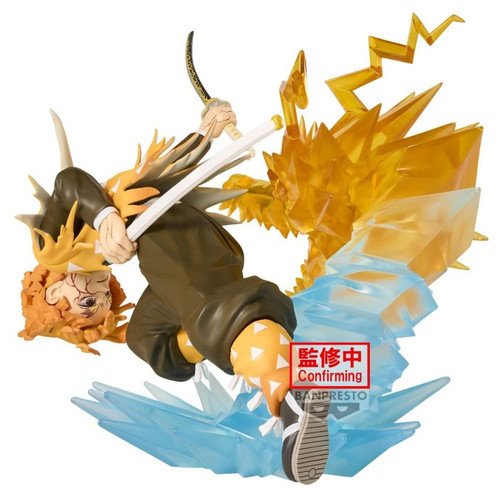 Banpresto Demon Slayer Kimetsu no Yaiba Vibration Stars Plus Zenitsu Agatsuma Statue