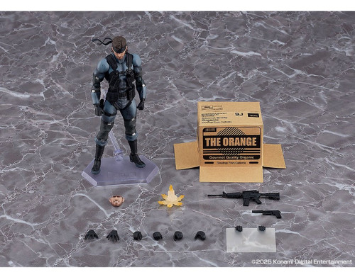 Figma Metal Gear Solid 2 Sons of Liberty MGS2 Version Updated Edition Solid Snake 6" Figure