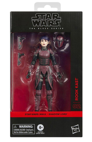  Hasbro Star Wars The Black Series Maul Shadow Lord #02 Rook Kast 6" Figure 