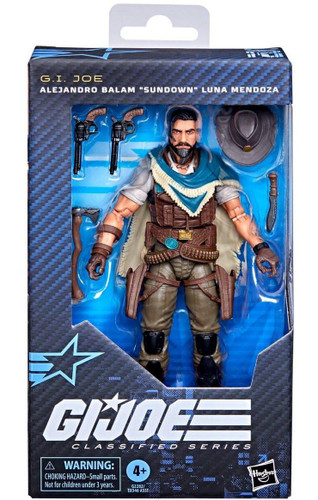  Hasbro G.I. Joe Classified Series #200 Alejandro Balam "Sundown" Luna Mendoza 6" Figure 
