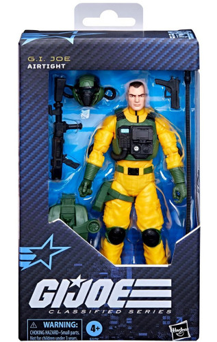 Hasbro G.I. Joe Classified Series #198 Airtight 6" Figure